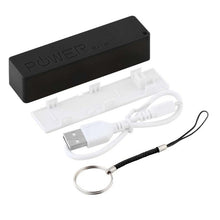 New Portable Mobile Power Bank USB 18650 Battery Charger Key Chain for iPhone