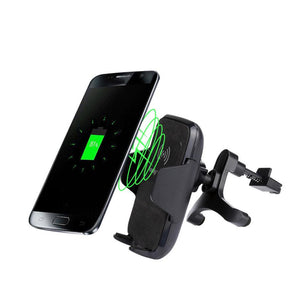 Car-charger Mount Wireless Charger Vehicle Dock Charging Dock for Samsung Galaxy S8 / S8 Plus