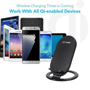 2017 Qi Fast Wireless Charger 5V 1.5A Quick Charge For Samsung Galaxy S8/S8 Plus