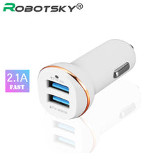 Car-charger Dual USB Car Charger 5V 2.1A Fast Charging Travel Charge Adapter