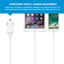 Car-charger Dual USB Car Charger 5V 2.1A Fast Charging Travel Charge Adapter